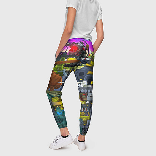 Женские брюки Gerand / 3D-принт – фото 4