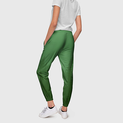 Женские брюки Зеленый Лес / 3D-принт – фото 4