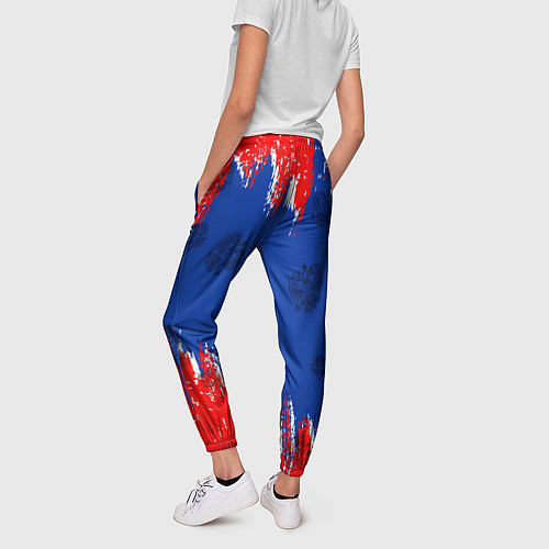 Женские брюки RUSSIA / 3D-принт – фото 4