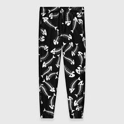 Брюки женские Fishbones, цвет: 3D-принт