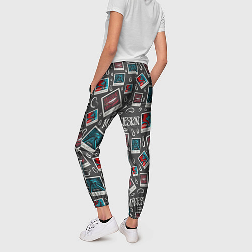 Женские брюки Maneskin Pattern / 3D-принт – фото 4