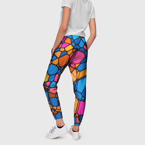 Женские брюки Mosaic / 3D-принт – фото 4