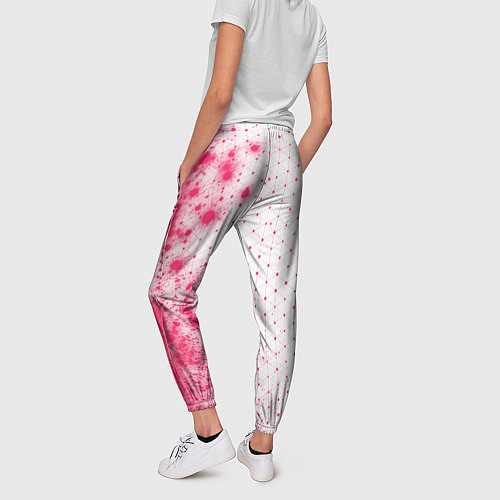 Женские брюки Kitty Yoga - Paint Vertical / 3D-принт – фото 4