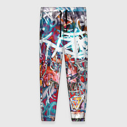 Женские брюки Wall graffiti