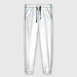 Женские брюки Бирюзовая и синяя геометрия