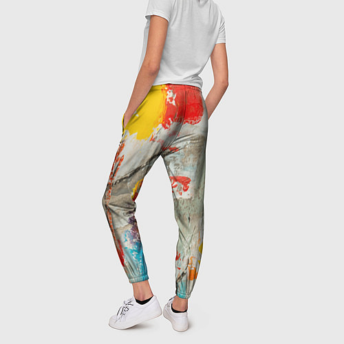 Женские брюки Буйство красок 3D / 3D-принт – фото 4