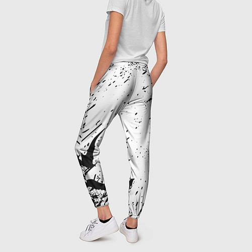Женские брюки Берсерк: Гранж / 3D-принт – фото 4