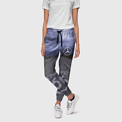 Брюки женские Мерседес, трасса 66, цвет: 3D-принт — фото 2