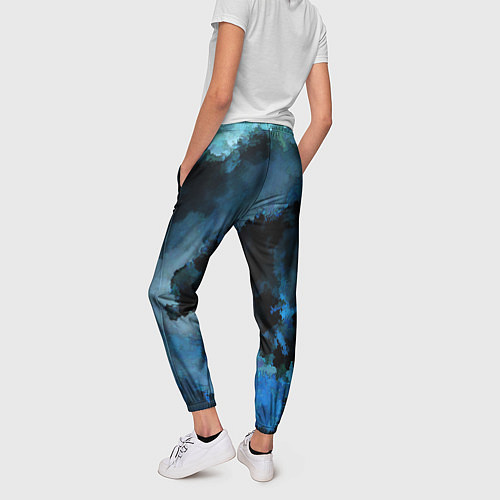 Женские брюки Взрыв на глубине / 3D-принт – фото 4
