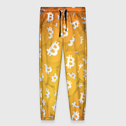 Женские брюки Биткоин текстура