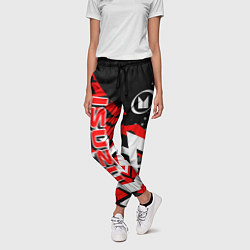 Брюки женские Isuzu Исудзу, цвет: 3D-принт — фото 2