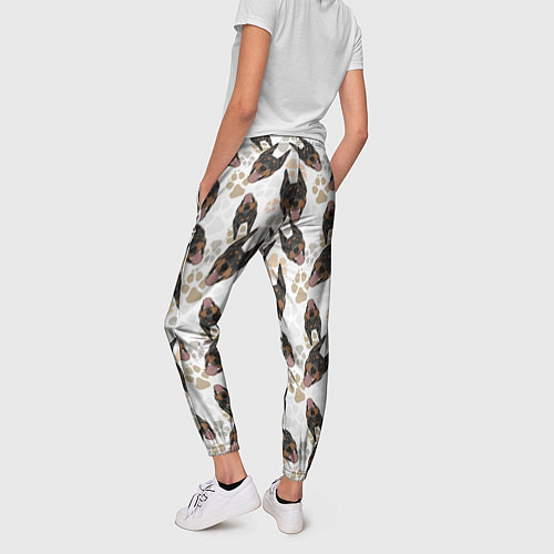 Женские брюки Доберман Doberman / 3D-принт – фото 4