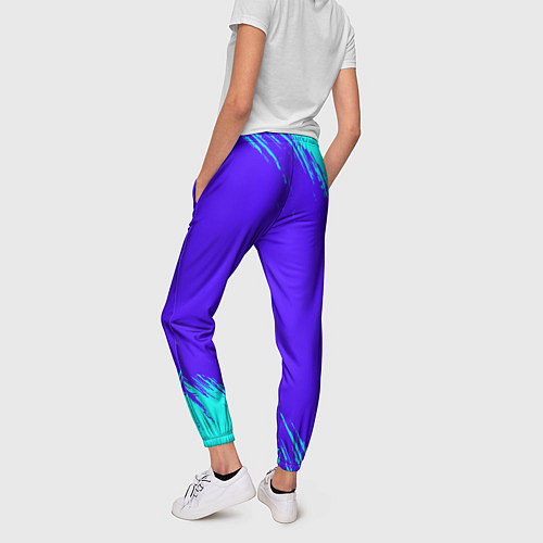 Женские брюки FORZA HORIZON Краски / 3D-принт – фото 4
