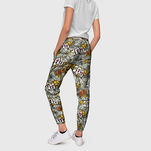 Женские брюки Джекпот Jackpot / 3D-принт – фото 4