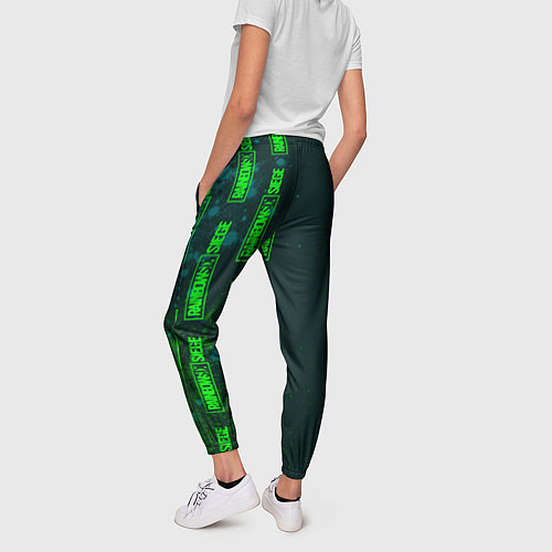 Женские брюки РАДУГА 6 - Краска / 3D-принт – фото 4