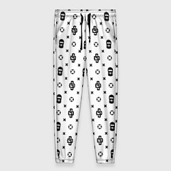 Брюки женские Узор White Dope Ski Mask Camo Dope Street Market, цвет: 3D-принт