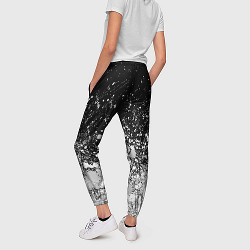 Женские брюки МАЗДА - Краска / 3D-принт – фото 4