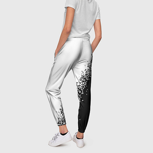Женские брюки ПЕЖО Арт / 3D-принт – фото 4