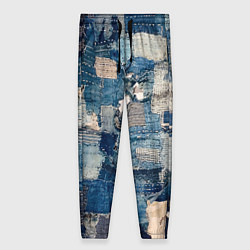 Брюки женские Patchwork Jeans Осень Зима 2023, цвет: 3D-принт