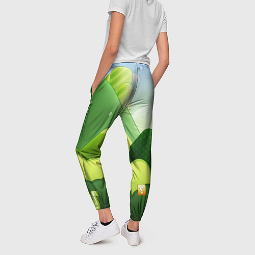 Женские брюки Вселенная марио / 3D-принт – фото 4