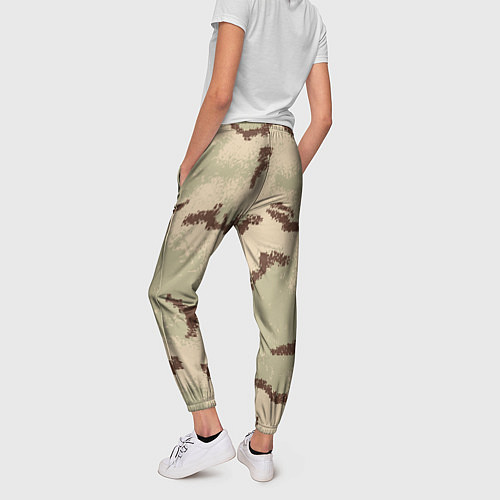Женские брюки Камуфляж American 3Color Desert PE / 3D-принт – фото 4