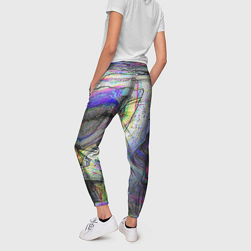 Женские брюки Ликвид / 3D-принт – фото 4