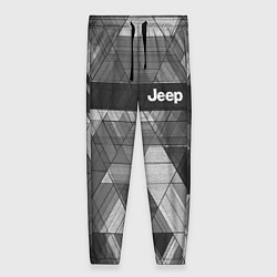 Брюки женские Jeep - спорт, цвет: 3D-принт