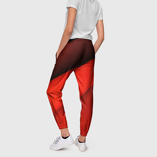 Женские брюки Suzuki - абстракция / 3D-принт – фото 4