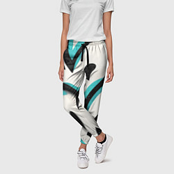 Брюки женские Узоры в стиле граффити, цвет: 3D-принт — фото 2
