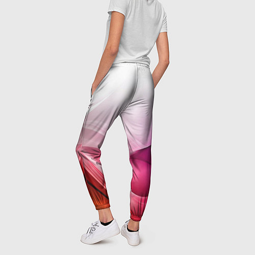 Женские брюки Кремовый дизайн / 3D-принт – фото 4