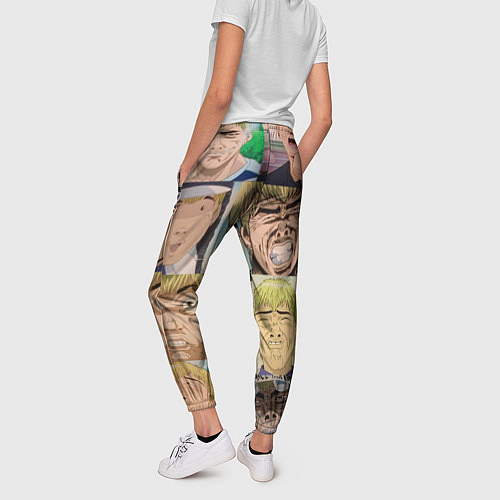Женские брюки Лицо ГТО / 3D-принт – фото 4