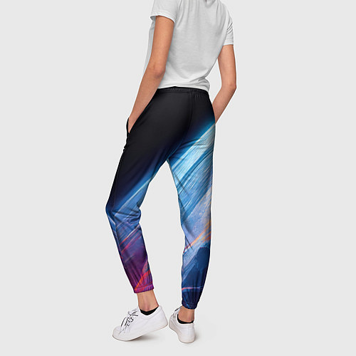 Женские брюки Valorant - разлом / 3D-принт – фото 4