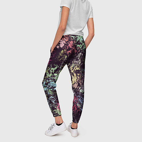 Женские брюки Яркие краски / 3D-принт – фото 4