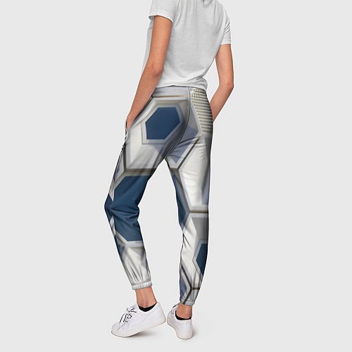 Женские брюки Кубический мир / 3D-принт – фото 4