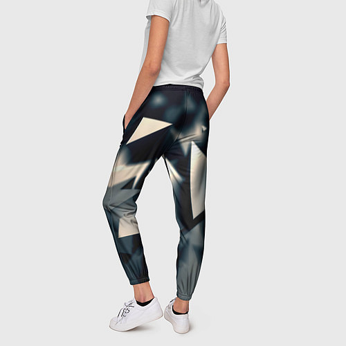 Женские брюки Dark abstraction / 3D-принт – фото 4