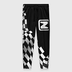 Брюки женские Zotye racing flag, цвет: 3D-принт