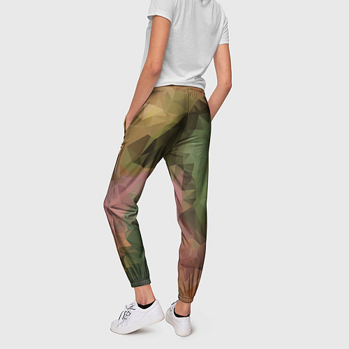 Женские брюки Абстрактный узорчик / 3D-принт – фото 4