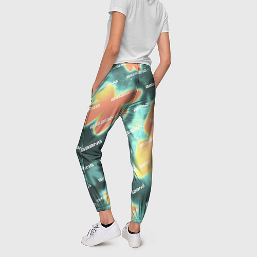 Женские брюки Big Bang Бабочки / 3D-принт – фото 4