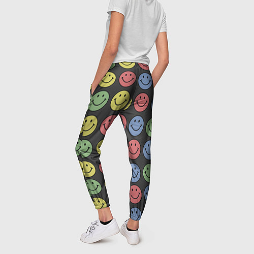 Женские брюки Smiley / 3D-принт – фото 4