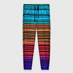 Женские брюки Разноцветные тонкие линии