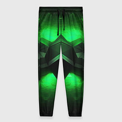 Женские брюки Абстрактное царство зелени