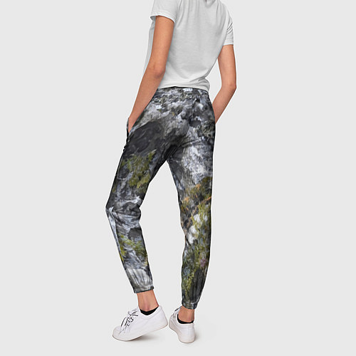 Женские брюки Камуфляжные костюмы для маскировки невидимка / 3D-принт – фото 4