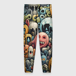 Женские брюки Странная абстракция
