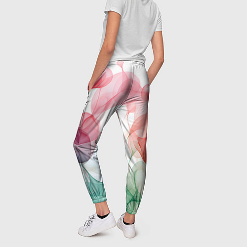 Женские брюки Цветные пузыри / 3D-принт – фото 4