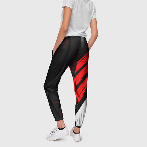 Женские брюки Nissan GTR - Cyber / 3D-принт – фото 4