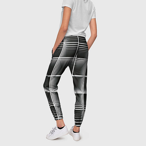 Женские брюки Кубический каркас / 3D-принт – фото 4
