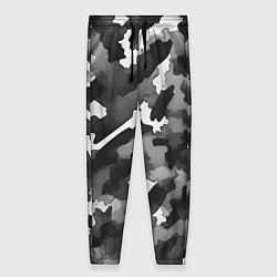 Брюки женские Серый камуфляж внутренних войск, цвет: 3D-принт