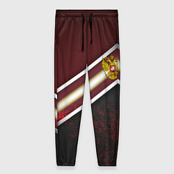 Брюки женские Сталь Россия текстура, цвет: 3D-принт