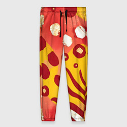 Брюки женские Африканский паттерн, цвет: 3D-принт