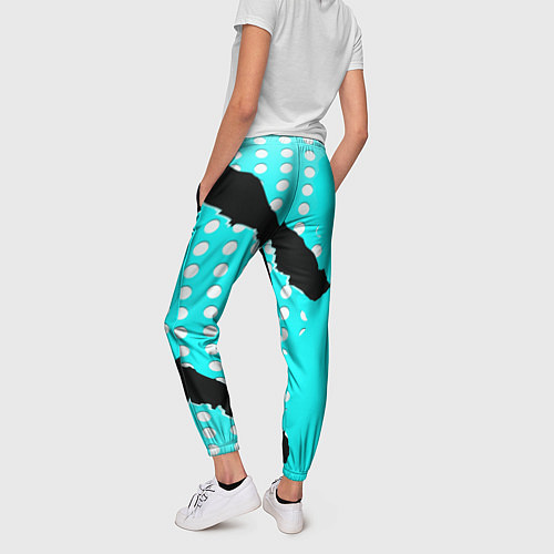 Женские брюки BMW sport краски / 3D-принт – фото 4